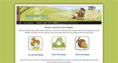 Desktop Screenshot of leavenotraceschools.org